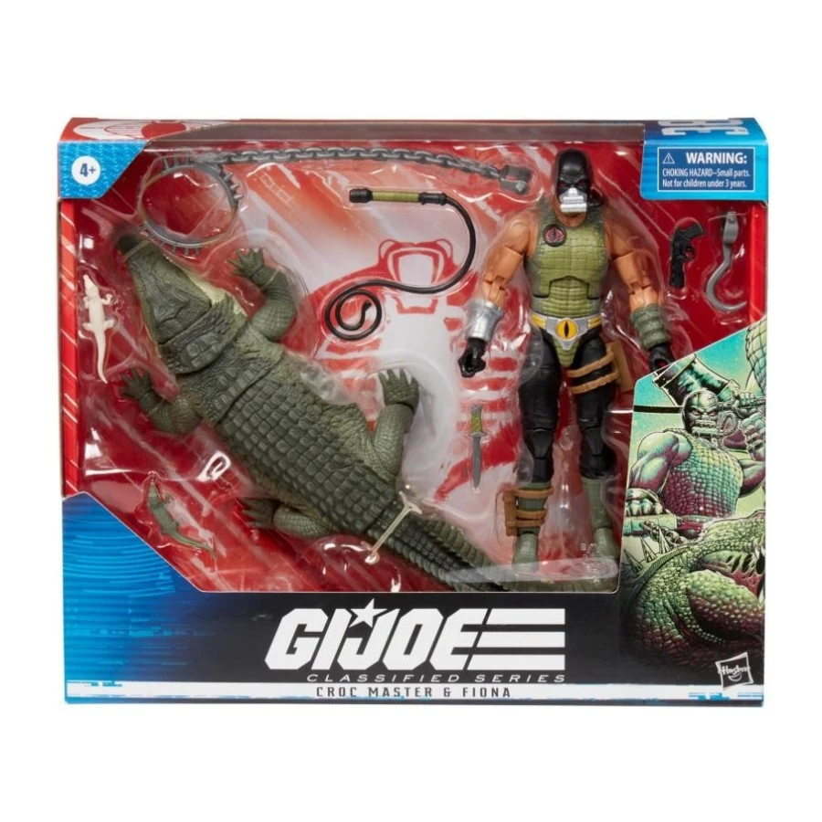 Hasbro G.I. Joe Classified Series Croc Master & Fiona 9 Hasbro G.I. Joe Classified Series Croc Master & Fiona - Image 9