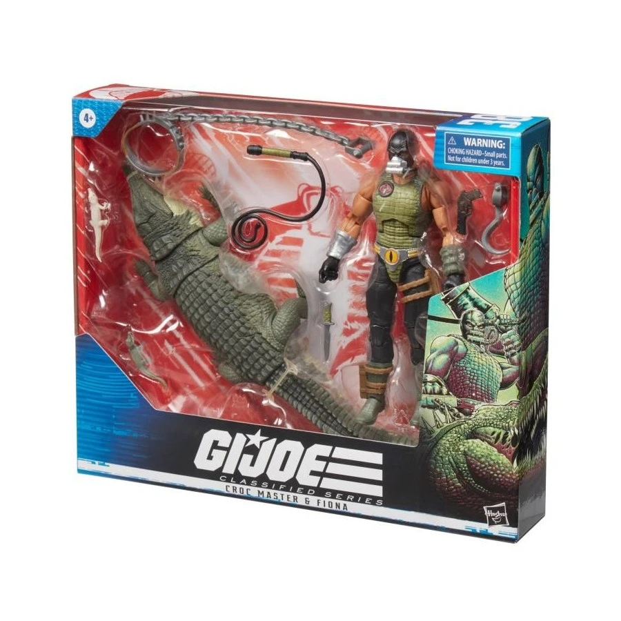 Hasbro G.I. Joe Classified Series Croc Master & Fiona 10 Hasbro G.I. Joe Classified Series Croc Master & Fiona - Image 10