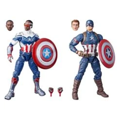 Hasbro Marvel Legends The Falcon And The Winter Soldier & Avengers Endgame Captain America Two Pack -Negozio Di Modellismo hasbro marvel legends the falcon and the winter soldier avengers endgame captain america two pack 9