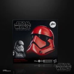Hasbro Star Wars The Black Series Replica 1/1 Electronic Helmet Captain Cardinal -Negozio Di Modellismo hasbro star wars the black series replica 11 electronic helmet captain cardinal 6