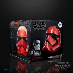 Hasbro Star Wars The Black Series Replica 1/1 Electronic Helmet Captain Cardinal -Negozio Di Modellismo hasbro star wars the black series replica 11 electronic helmet captain cardinal 8