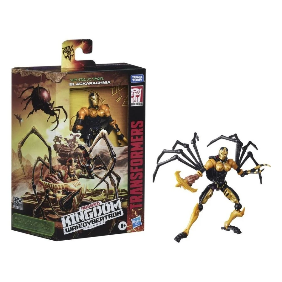 Hasbro Transformers Kingdom WFC-K5 Blackarachnia 7 Hasbro Transformers Kingdom WFC-K5 Blackarachnia - Image 7