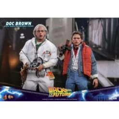 Hot Toys Movie Masterpiece Back To The Future Doc Brown 1/6 Scale Collectible Figure -Negozio Di Modellismo hot toys movie masterpiece back to the future doc brown 16 scale collectible figure 10