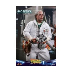 Hot Toys Movie Masterpiece Back To The Future Doc Brown 1/6 Scale Collectible Figure -Negozio Di Modellismo hot toys movie masterpiece back to the future doc brown 16 scale collectible figure 4
