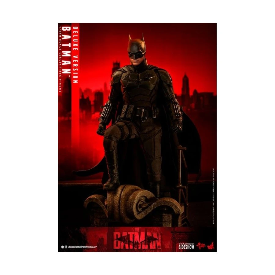 Hot Toys Movie Masterpiece The Batman Batman 1/6 Scale Collectible Figure Deluxe Version 2 Hot Toys Movie Masterpiece The Batman Batman 1/6 Scale Collectible Figure Deluxe Version - Image 2