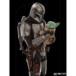 Iron Studio BDS Art 1/10 Scale Star Wars The Mandalorian With Grogu -Negozio Di Modellismo iron studio bds art 110 scale star wars the mandalorian with grogu 7