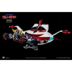 King Arts Diecast Scene Series Spazer For Ufo Robot Grendizer KSS015 -Negozio Di Modellismo king arts diecast scene series spazer for ufo robot grendizer kss015 16