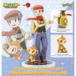 Kotobukiya ARTFX J Pokemon Series Lucas With Chimchar