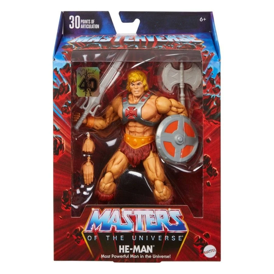 Mattel Masters Of The Universe Masterverse He-Man 40th Anniversary 9 Mattel Masters Of The Universe Masterverse He-Man 40th Anniversary - Image 9
