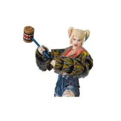 Medicom Toy MAFEX Birds Of Prey Harley Quinn Caution Tape Jacket Ver. -Negozio Di Modellismo medicom toy mafex birds of prey harley quinn caution tape jacket ver 2