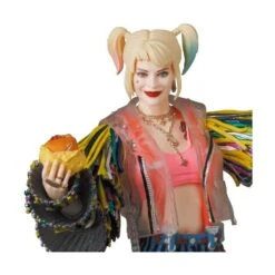 Medicom Toy MAFEX Birds Of Prey Harley Quinn Caution Tape Jacket Ver. -Negozio Di Modellismo medicom toy mafex birds of prey harley quinn caution tape jacket ver 5