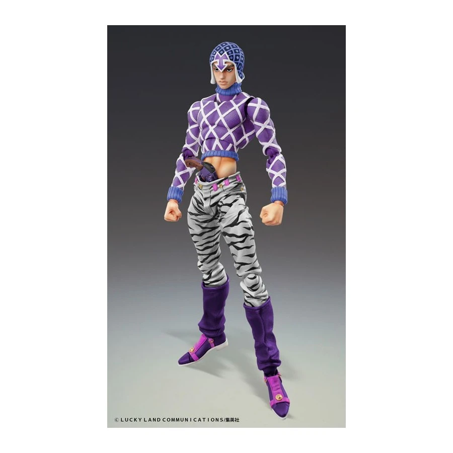 Medicos Super Action Statue JoJo's Bizarre Adventure Golden Wind Guido Mista & Sex Pistols Third 2 Medicos Super Action Statue JoJo's Bizarre Adventure Golden Wind Guido Mista & Sex Pistols Third - Image 2