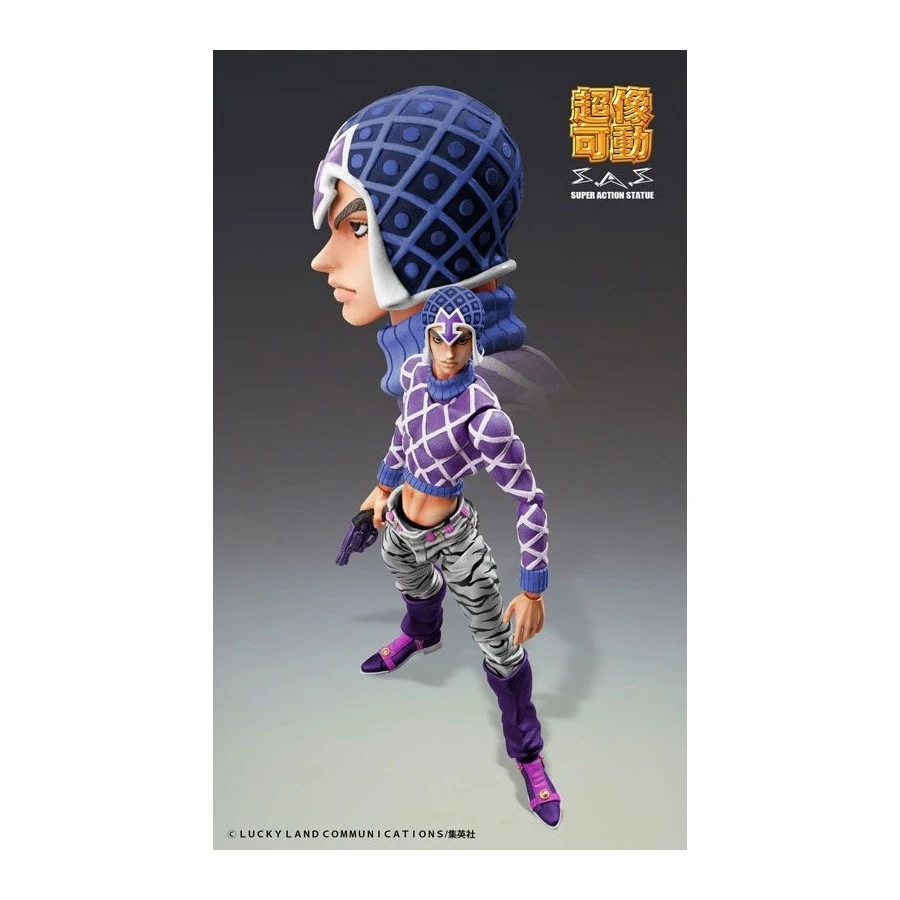 Medicos Super Action Statue JoJo's Bizarre Adventure Golden Wind Guido Mista & Sex Pistols Third 5 Medicos Super Action Statue JoJo's Bizarre Adventure Golden Wind Guido Mista & Sex Pistols Third - Image 5