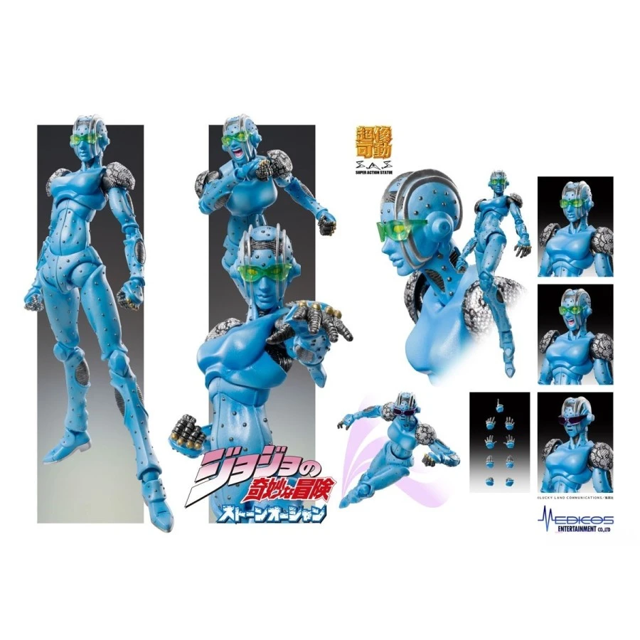 Medicos Super Action Statue JoJo's Bizarre Adventure Stone Ocean Stone Free 1 Medicos Super Action Statue JoJo's Bizarre Adventure Stone Ocean Stone Free