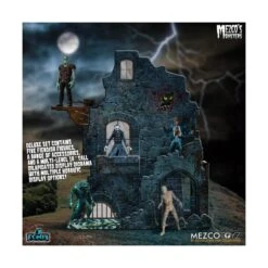 Mezco Monsters 5 Points Tower Of Fear Deluxe Box Set -Negozio Di Modellismo mezco monsters 5 points tower of fear deluxe box set 3