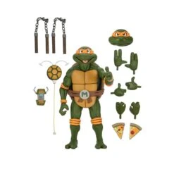 Neca Teenage Mutant Ninja Turtles Michelangelo 1/4 Scale -Negozio Di Modellismo neca teenage mutant ninja turtles michelangelo 14 scale 11