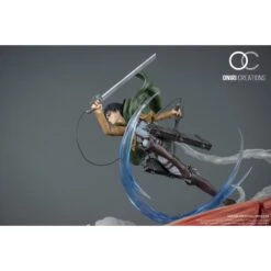 Oniri Creations Attack On Titan Levi VS Female Titan Epic Diorama 1/6 Statue Figure 999pcs Worldwide -Negozio Di Modellismo oniri creations attack on titan levi vs female titan epic diorama 16 statue figure 999pcs worldwide 10