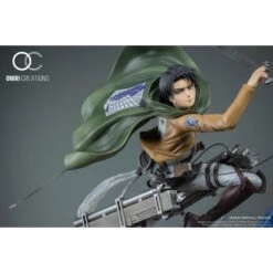 Oniri Creations Attack On Titan Levi VS Female Titan Epic Diorama 1/6 Statue Figure 999pcs Worldwide -Negozio Di Modellismo oniri creations attack on titan levi vs female titan epic diorama 16 statue figure 999pcs worldwide 13