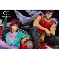 Oniri Creations City Hunter Ryo Saeba & Kaori Makimura 1/6 Statue Figure 500pcs Worldwide -Negozio Di Modellismo oniri creations city hunter ryo saeba kaori makimura 16 statue figure 500pcs worldwide 12