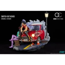 Oniri Creations City Hunter Ryo Saeba & Kaori Makimura 1/6 Statue Figure 500pcs Worldwide -Negozio Di Modellismo oniri creations city hunter ryo saeba kaori makimura 16 statue figure 500pcs worldwide 4