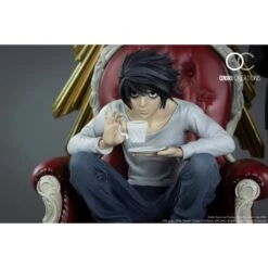 Oniri Creations Death Note L & Watari 1/6 Statue Figure 999pcs Worldwide -Negozio Di Modellismo oniri creations death note l watari 16 statue figure 999pcs worldwide 5