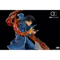 Oniri Creations Full Metal Alchemist Brotherood Roy Mustang "The Fire Alchemist" 1/6 Statue Figure 750pcs Worldwide -Negozio Di Modellismo oniri creations full metal alchemist brotherood roy mustang the fire alchemist 16 statue figure 750pcs worldwide 13