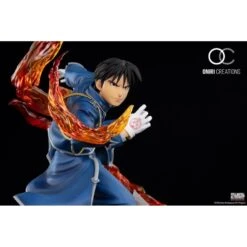 Oniri Creations Full Metal Alchemist Brotherood Roy Mustang "The Fire Alchemist" 1/6 Statue Figure 750pcs Worldwide -Negozio Di Modellismo oniri creations full metal alchemist brotherood roy mustang the fire alchemist 16 statue figure 750pcs worldwide 9