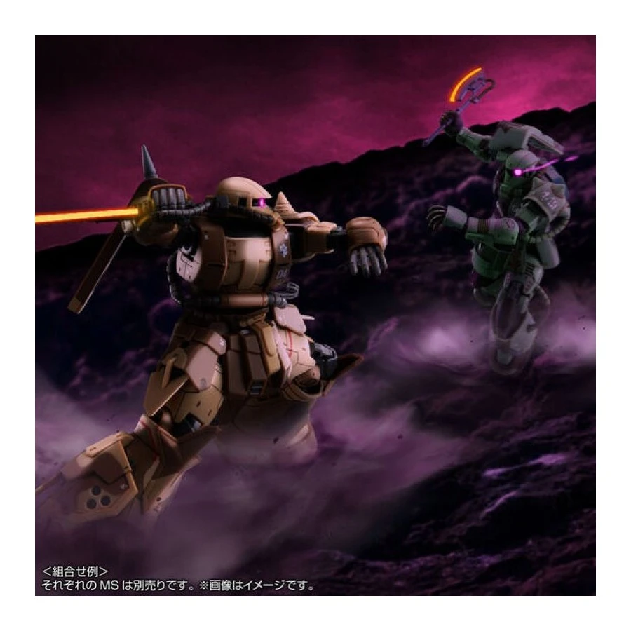 P-Bandai High Grade HG 1/144 Mobile Suit Gundam MS-06GD Zaku High Mobility Surface Type Selma's Unit 9 P-Bandai High Grade HG 1/144 Mobile Suit Gundam MS-06GD Zaku High Mobility Surface Type Selma's Unit - Image 9