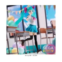 Sega Luminasta Vocaloid Hatsune Miku 16th Anniversary KEI Version -Negozio Di Modellismo sega luminasta vocaloid hatsune miku 16th anniversary kei version 2