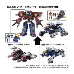 Takara Tomy Diaclone Reboot DA-85 Power Grater -Negozio Di Modellismo takara tomy diaclone reboot da 85 power grater 2