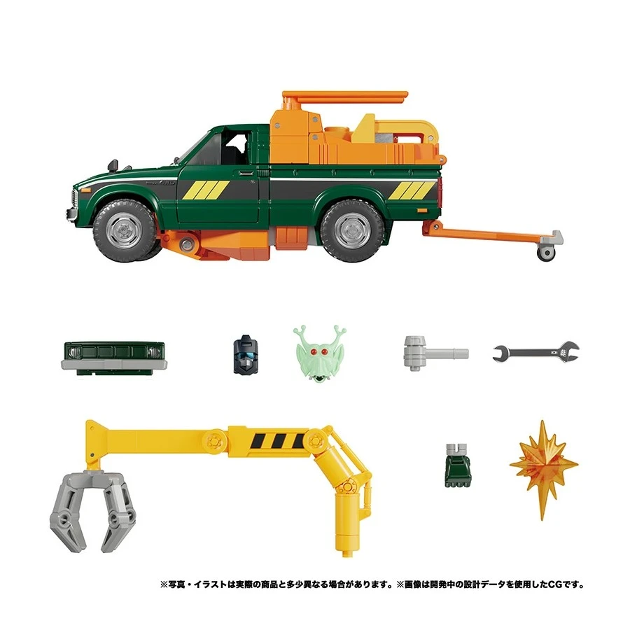 Takara Tomy Transformers Masterpiece MP-58 Hoist 8 Takara Tomy Transformers Masterpiece MP-58 Hoist - Image 8