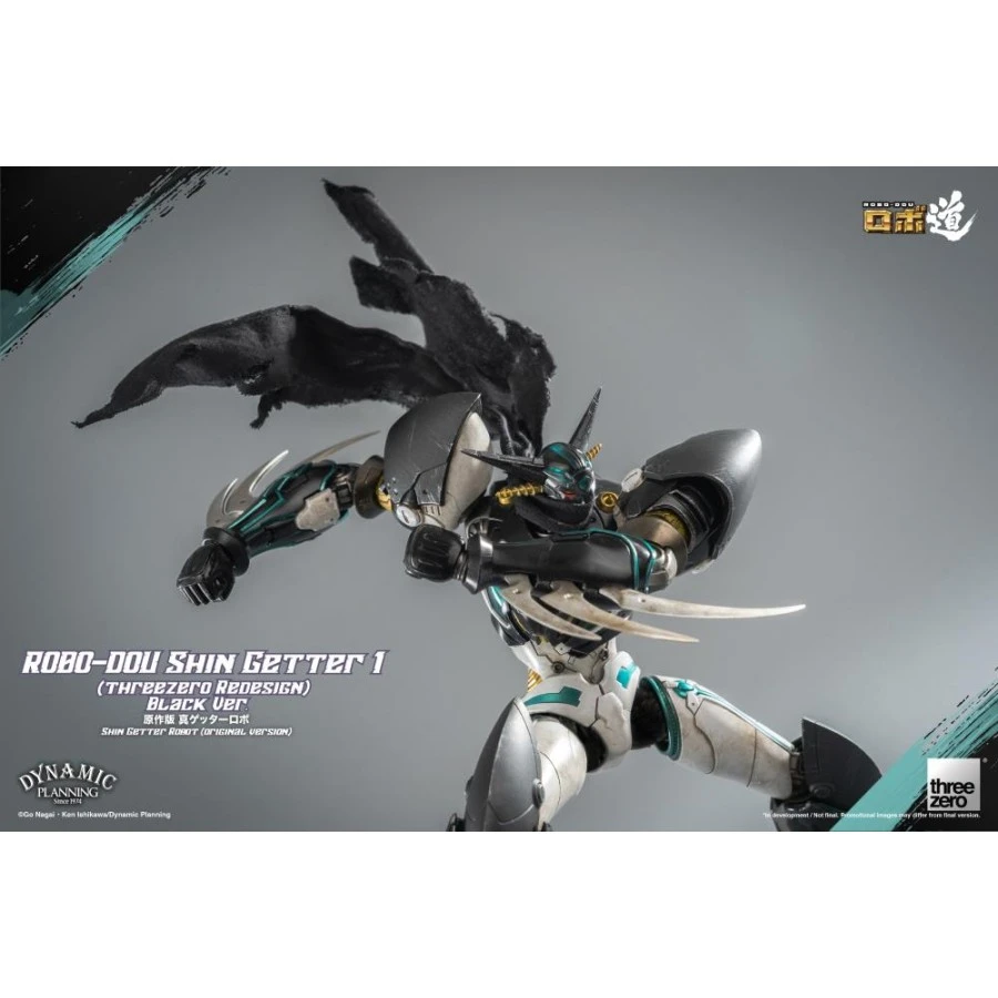 Threezero ROBO-DOU Getter Robot The Last Day Shin Getter 1 Threezero Redesign Black Version 4 Threezero ROBO-DOU Getter Robot The Last Day Shin Getter 1 Threezero Redesign Black Version - Image 4