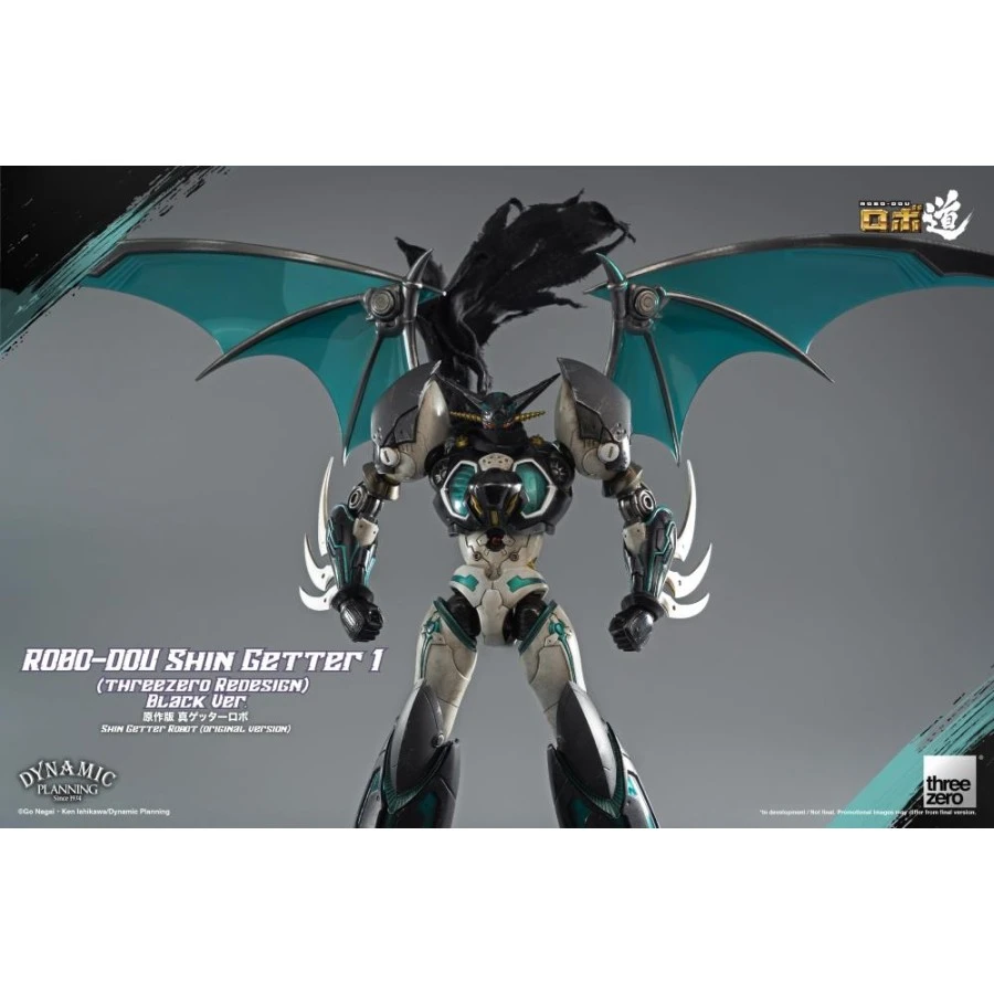 Threezero ROBO-DOU Getter Robot The Last Day Shin Getter 1 Threezero Redesign Black Version 5 Threezero ROBO-DOU Getter Robot The Last Day Shin Getter 1 Threezero Redesign Black Version - Image 5
