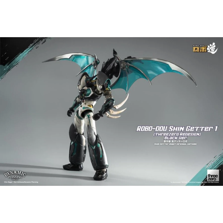 Threezero ROBO-DOU Getter Robot The Last Day Shin Getter 1 Threezero Redesign Black Version 6 Threezero ROBO-DOU Getter Robot The Last Day Shin Getter 1 Threezero Redesign Black Version - Image 6
