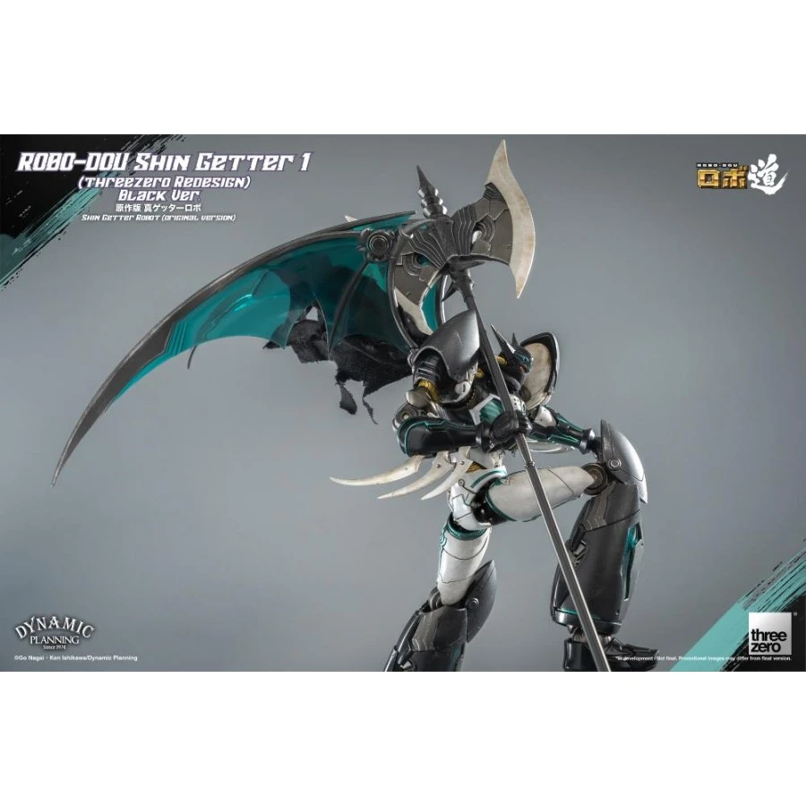 Threezero ROBO-DOU Getter Robot The Last Day Shin Getter 1 Threezero Redesign Black Version 10 Threezero ROBO-DOU Getter Robot The Last Day Shin Getter 1 Threezero Redesign Black Version - Image 10