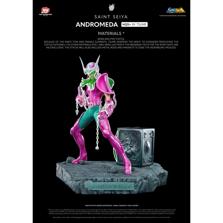 Tsume HQS+ High Quality Statue Plus Saint Seiya Andromeda Shun 19 Tsume HQS+ High Quality Statue Plus Saint Seiya Andromeda Shun - Image 19