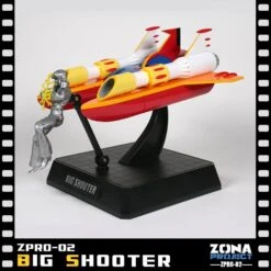 Zona Project ZPro-02 Big Shooter From Kotetsu Jeeg -Negozio Di Modellismo zona project zpro 02 big shooter from kotetsu jeeg 10
