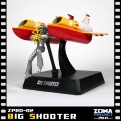 Zona Project ZPro-02 Big Shooter From Kotetsu Jeeg -Negozio Di Modellismo zona project zpro 02 big shooter from kotetsu jeeg 9